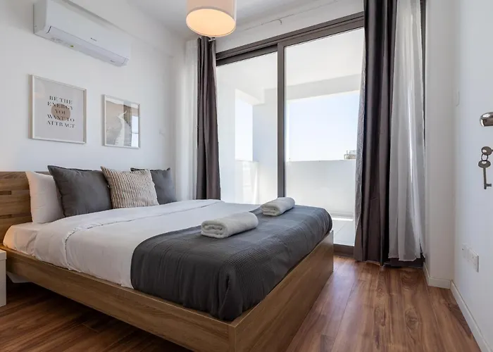 Bianca 2-bedroom In Lägenhet Larnaca